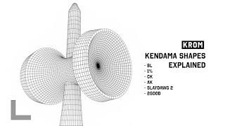 ALL 6 KROM KENDAMA SHAPES EXPLAINED!!