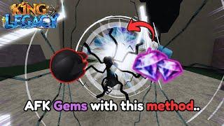 (EASY!) How to AFK Gems | King Legacy