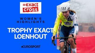 OUTSTANDING VICTORY!  | Women's Exact Cross Loenhout Race Highlights | 2024-25 Cyclocross Season