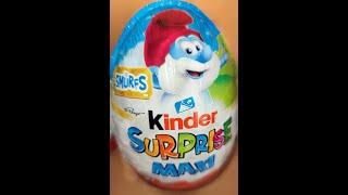 2022 Smurfs Kinder Surprise Maxes