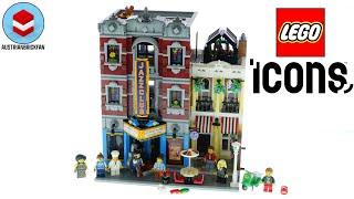 LEGO Icons 10312 Jazz Club - LEGO Speed Build Review