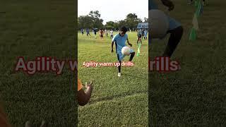 Agility warm up drills training season football #football #shortvideo #training #drills #shorts