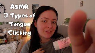 ASMR Pure Tongue Clicking | 3 Types for Ultimate Tingles