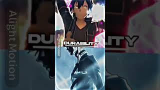 Ichigo vs Kirito | Who is stronger #viral