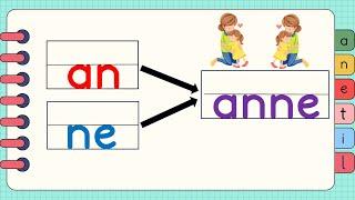 "ANE" sesleri Hece Kelime Cümle Oluşturma |1.Sınıf E sesi Hece Birleştirme Yeni Müfredat