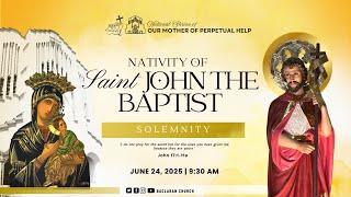Baclaran Church: Solemnity of the Nativity of Saint John the Baptist
