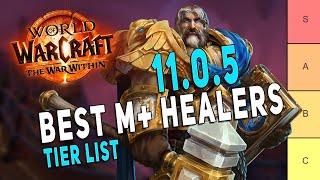 Best M+ Healers *RANKED* | Patch 11.0.5 - The War Within