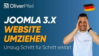 Joomla Website umziehen: Umzug Schritt für Schritt erklärt (für Joomla 3.x) 