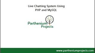 Live Chatting System Using PHP And MYSQL