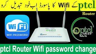 How to change PTCL Router Wifi Password