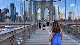 Brooklyn Bridge NY Cinematic video 4K Dolby Vision
