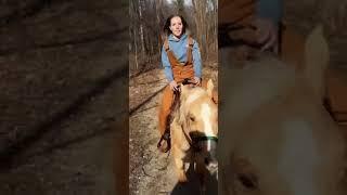 Leo  running trails!