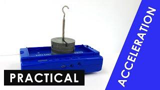 Acceleration and Force Experiment (Constant Mass) - GCSE Physics