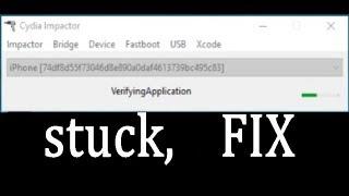 Fix Cydia Impactor Stuck on Verifying Application.