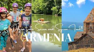 Yerevan Day Trip! | ZIPLINE! Dilijan National Park and Lake Sevan | Syrian-Armenian Restaurant