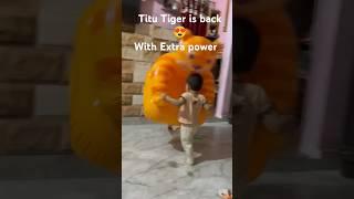 Titu tiger ney tufaan macha Diya  #viral #baby #foryou