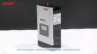 #MustPower PC1800F Series MPPT Solar Charge Controller (60/80/100A)