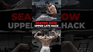 Increase Back Width with Effective Lat Targeting | Seated Row Tips |#jeetselal #hsacademy