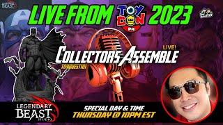  Ep21 | DC Legendary Beast Studios Line Reveal | ToyCon2023 | ToyQuest101 Collectors Assemble Live!