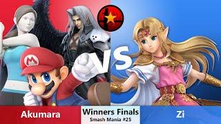 Smash Mania #25 - Winners Final - Zi vs Akumara