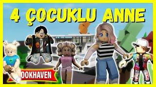 4 ÇOCUKLU ANNE ALEYNAROBLOX BrookhavenRP AYŞEM ECE ARI