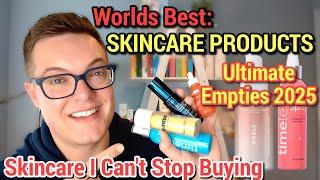 ULTIMATE SKINCARE PRODUCTS 2025 - 10/10 Skincare Empties