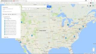 How to Make a Google Map from Excel