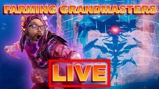 LIVE - Farming Double Grandmaster Loot, Then Downtime (Destiny 2 Gameplay)