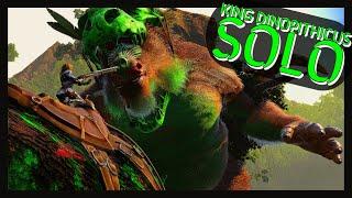 SOLO DINOPITHICUS KING WALK THROUGH | LOST ISLAND BOSS GUIDE