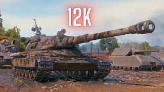 World of Tanks 60TP 12K Damage & S.Conqueror  10.6K Damage 8 Kills & Kpz 07 - 10K