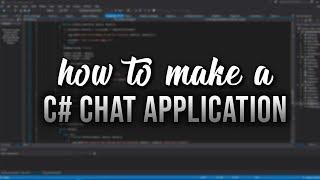 C#: HOW TO MAKE A CHAT APPLICATION (Working) [c# TCP #3] - iLinked