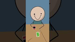 When you play in UNO ! #shorts #funnyshorts #animation #uno