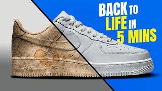 Easy Method To Restore White Sneakers