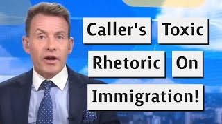 Anti-Immigration Caller Talks About British People Being Replaced!