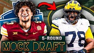 Green Bay Packers 5-Round MOCK DRAFT 2025!!!