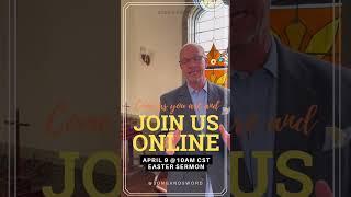 Come as you are and JOIN US! #churchonline#easterservice