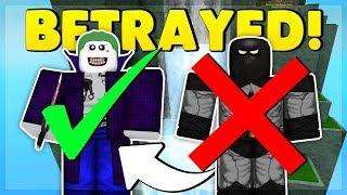 BETRAYING SUPERHEROES! (ROBLOX SUPER POWER TRAINING SIMULATOR)