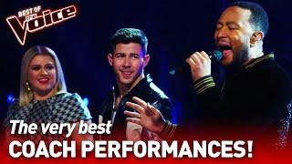 SUPERSTAR COACHES perform in The Voice | Find the Easter Eggs