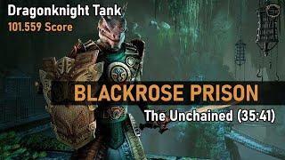 Blackrose Prison - Dragonknight Tank - Full Run - 101.559 Score in 35:41 [ESO: Murkmire]