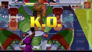 EVE MUGEN HD Dark Storm K VS Evil Ryu Team