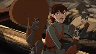 Squirrel Girl - All Powers & Fights Scenes (Ultimate Spider-Man)