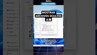 Cómo Mostrar los archivos ocultos en Windows 11 |  #windows #tutorial #pcsetup