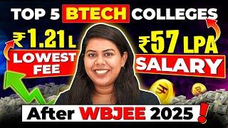 WBJEE 2025 Top CollegesW Bengal Eng Colleges #WBJEE2025 #JadavpurUniversity #BTech #JEEMains #Engg