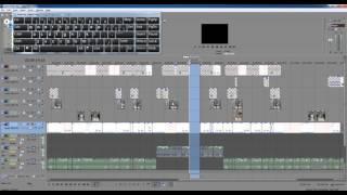 Как удалить пробел в готовом материале проекта Sony Vegas? How to delete gaps in Sony Vegas?