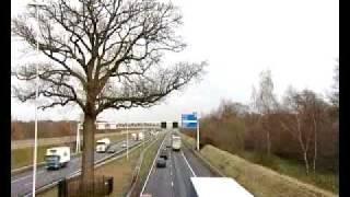 A58 bij Ulvenhout voor 2012 verbreed