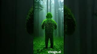 Ai new video human in rain forest#viral video 