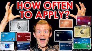 CREDIT CARDS 101: How Often To Apply For Credit Cards