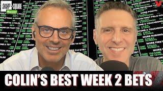 Colin Cowherd's NFL Week 2 bets for 49ers-Vikings, Steelers-Broncos, Texans-Bears | Sharp or Square