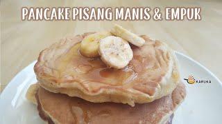 MEMBUAT PANCAKE PISANG TEFLON - TAKARAN SENDOK