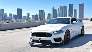 No Talking. Just a LOUD Ford Mustang GT Cruising in Miami | Coyote 5.0L V8 ASMR (Bolt-Ons, E85)